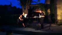 Duo Atlantique au Jardin de l'Eglise des Angles - vendredi 06 juillet 2012 à 21h