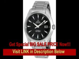 [SPECIAL DISCOUNT] Omega Men's 231.10.42.21.06.001 Seamaster Aqua Terra Chronometer Black Dial Watch