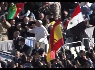 Messe inaugurale du pape François au Vatican en présence du Président Ali Bongo Ondimba
