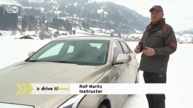 The Cadillac ATS on Snow and Ice | Drive it!