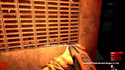 Custom Zombies: Map #8 Bunker - An Extremely RED Map (Part 1)