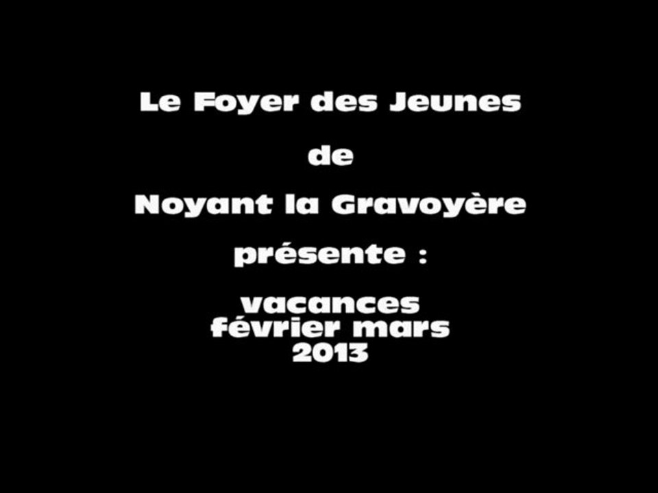 vacances fevrier mars 2013