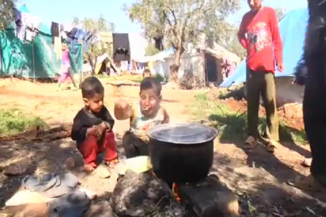 Sınırdaki Suriyeli çocukların çaresizliği