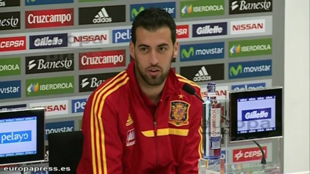 Busquets: "El premio a Del Bosque es más que merecido"