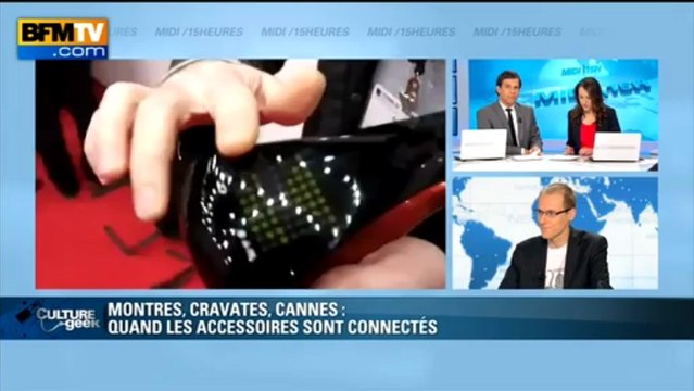 Culture Geek: montres, cravates, cannes se connectent - 20/03
