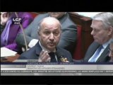 Syrie - Déclaration de Laurent Fabius à l'Assemblée Nationale (20.03.2013)