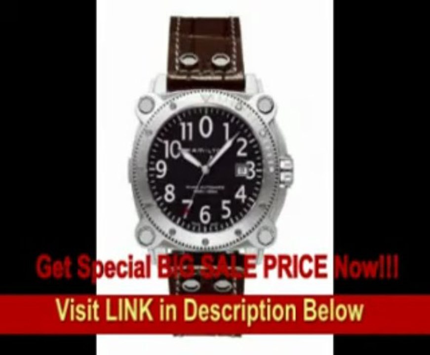 [SPECIAL DISCOUNT] Hamilton Khaki Navy BeLOWZERO Auto Men's Automatic Watch H78555533