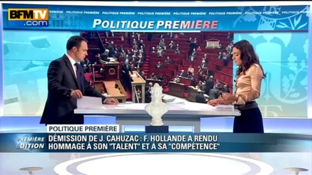 Politique Première: démission de Jérôme Cahuzac, François Hollande a agi vite - 20/03