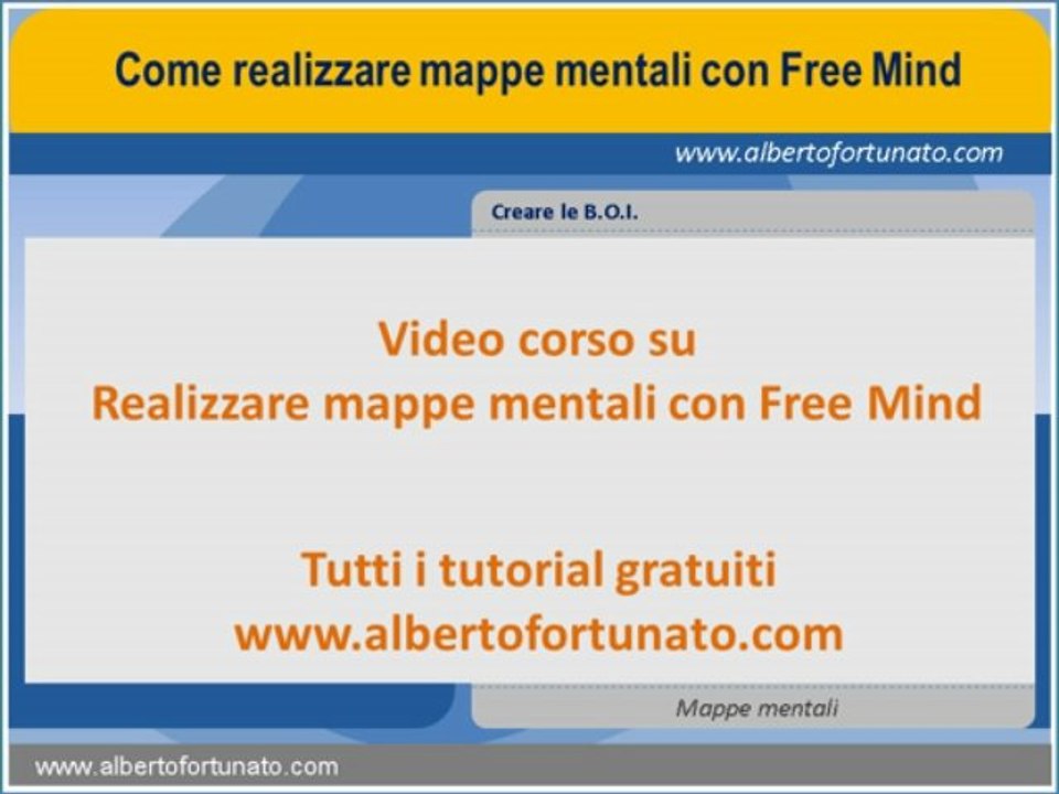 2 Mappe mentali con free mind