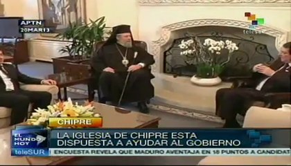 Iglesia de Chipre dispuesta a hipotecar sus bienes