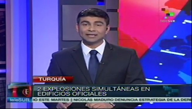 Ataques simultáneos en Ankara dejan dos heridos