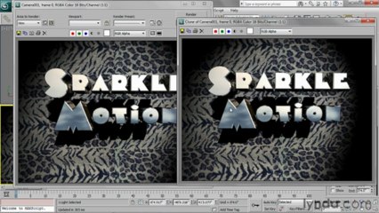 3ds Studio Max - 110 Choosing a shadow type