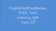 TOEIC Test1 Listening Q56 Track 237