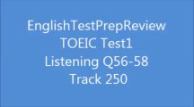 TOEIC Test1 Listening Q56 Track250