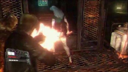 Resident Evil 6 (RE6) (Leons Story)  Part 13 - Separated From My Partner