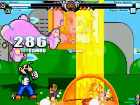 MUGEN: Super Mario Bros. vs Team Mario and Team Yoshi