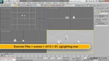 3ds Studio Max - 103 Understanding standard and photometric lights  (watch all tutorial video on facebook (Autodesk.tutorials)