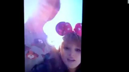 Bella Thorne at Disney World