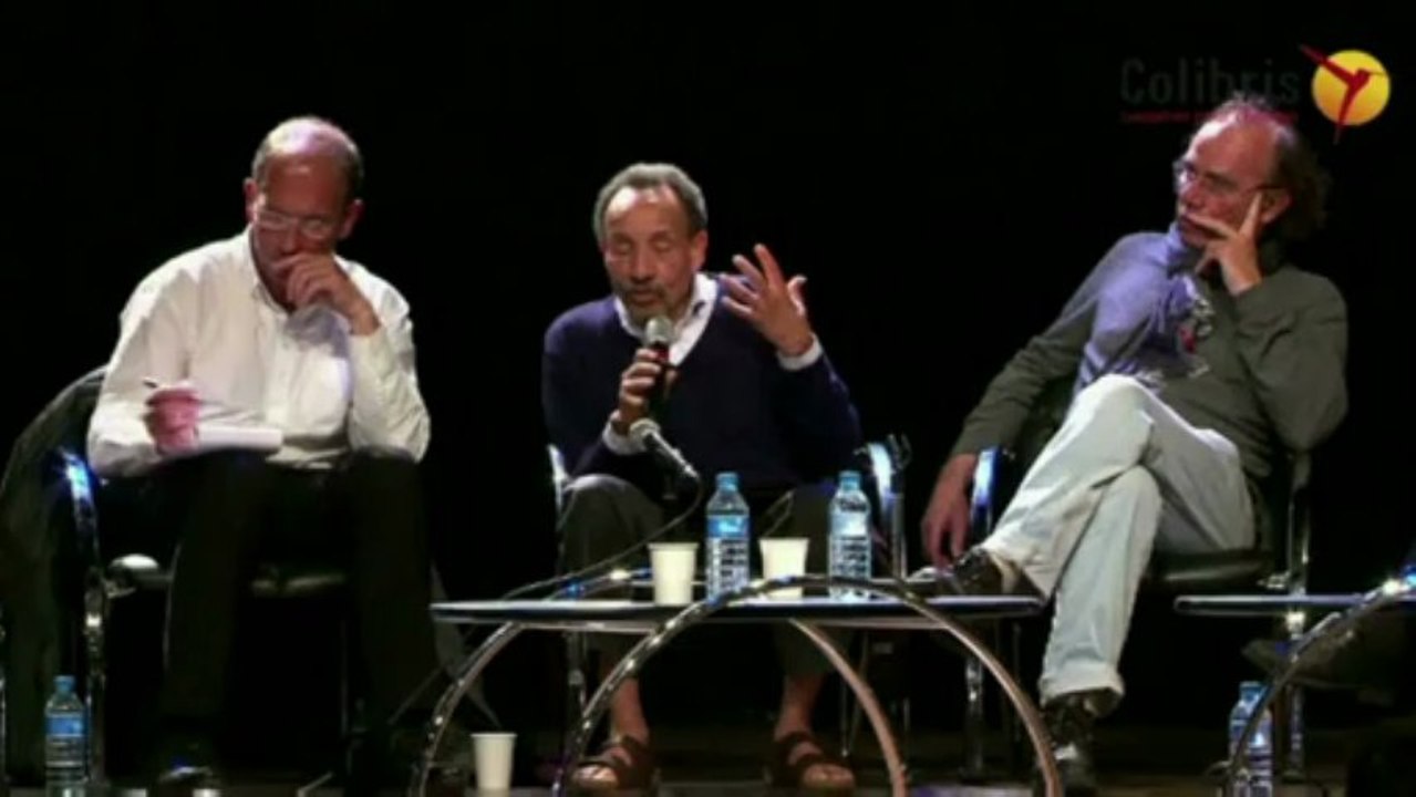 Pierre RABHI  à la conférence des Colibris et ses radotages nécessaires et utiles.