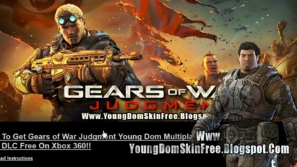Gears of War Judgment Young Dom Skin DLC Free on Xbox 360