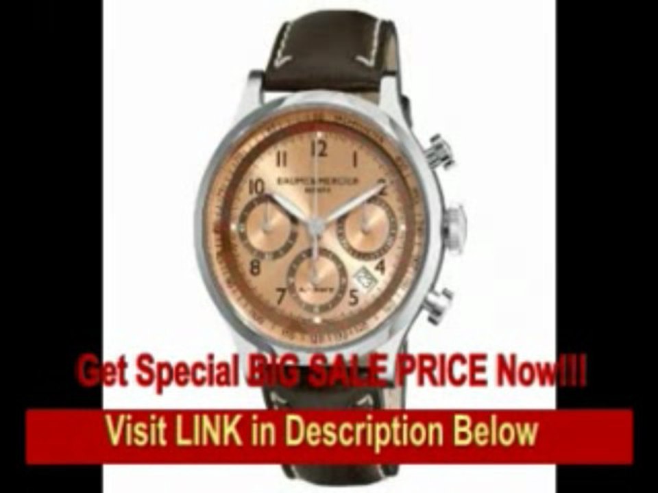 [FOR SALE] Baume & Mercier Men's 10004 Capeland Mens Automatic Chronograph Watch