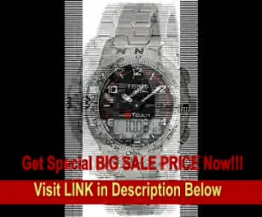 [BEST PRICE] Tissot Men's T0474204405700 T-Touch II Men's Black Quartz Touch Watch