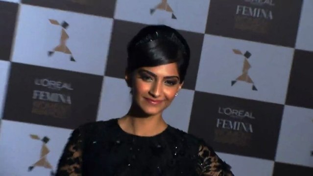 Hot Sonam Kapoor, Sakshi Tanwar , Aditi Rao Hydari At Femina Women Awards 2013