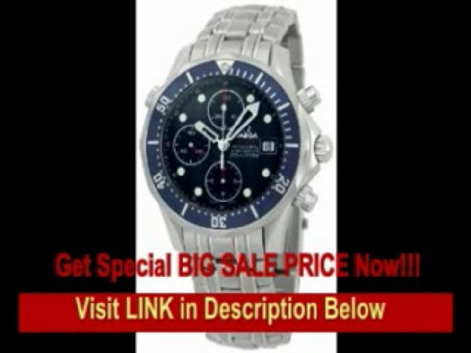 [REVIEW] Omega Men's 2225.80 Seamaster Chronograph Dial Watch