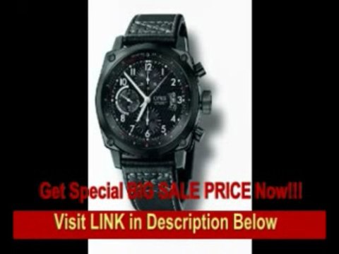 [SPECIAL DISCOUNT] Oris Men's 674 7633 4764LS BC4 Chronograph Automatic Black Dial Watch