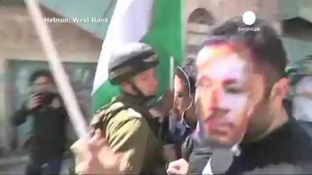 Manifestations anti-Obama en Cisjordanie et à Gaza