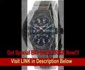 [BEST PRICE] Hamilton Men's HML-H70565133 Khaki Field Black Dial Watch