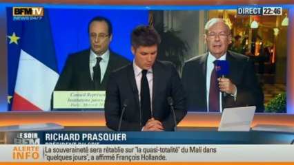 Richard Prasquier sur BFM TV lors du dîner du CRIF 2013