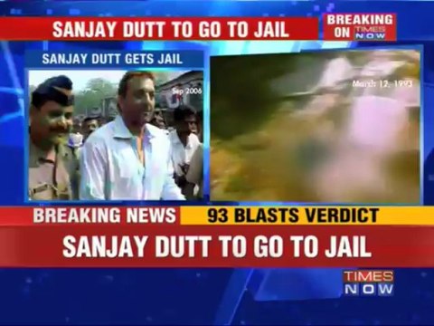 Five year jail term for Sanjay Dutt