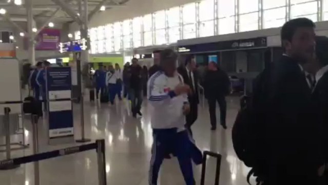 Αναχώρηση της Εθνικής για τη Βοσνία