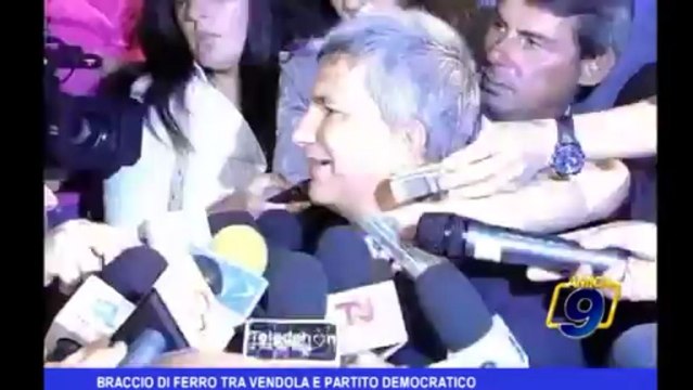 Braccio di ferro tra Vendola e Partito Democratico