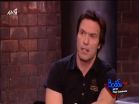 Ο Στράτος Τζώρτζογλου Βράδυ με τον Πέτρο Κωστόπουλο 2