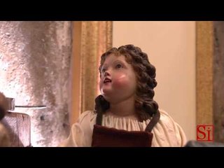 Napoli - La statuina di San Giuseppe per Papa Ratzinger (18.03.13)