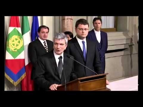 Vendola - Tocca a Bersani essere l'interprete del coraggio di cui c'è bisogno oggi (20.03.13)