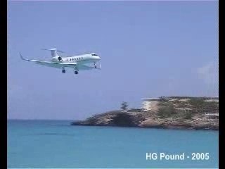 Atterissage a St-Martin