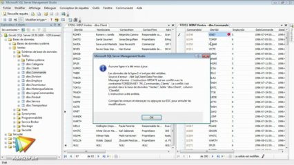 SQL : Intégrité référentielle entre les tables