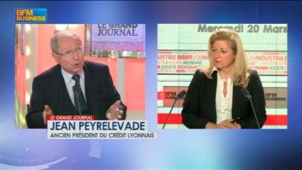 Jean Peyrelevade dans Le Grand Journal - 20 mars 1/4