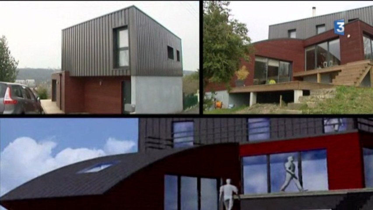 Une maison contemporaine ingénieuse
