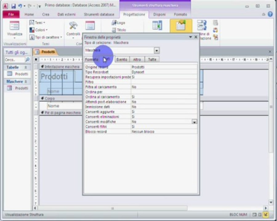13 Corso Access base italiano