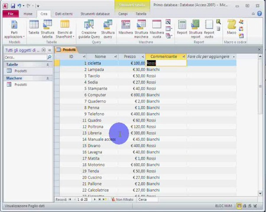 14 Corso Access base italiano