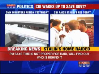 "No role in CBI action against Stalin" - Dr. Manmohan Singh