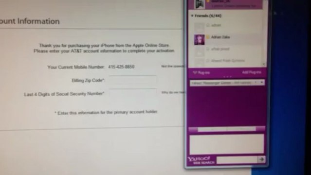 AT&T ZIP CODE SSC CODE WRONG