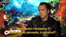 Os Croods - Entrevista com Ryan Reynolds, Emma Stone e Nicolas Cage - Legendado