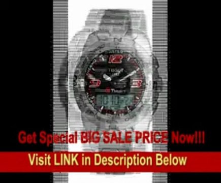 [BEST BUY] Tissot Men's T0134201105700 T-Touch Expert Stainless Steel Black Dial Watch