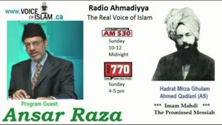 Radio Ahmadiyya 2013-03-17 Am530 - March 17th - Complete - Guest Ansar Raza