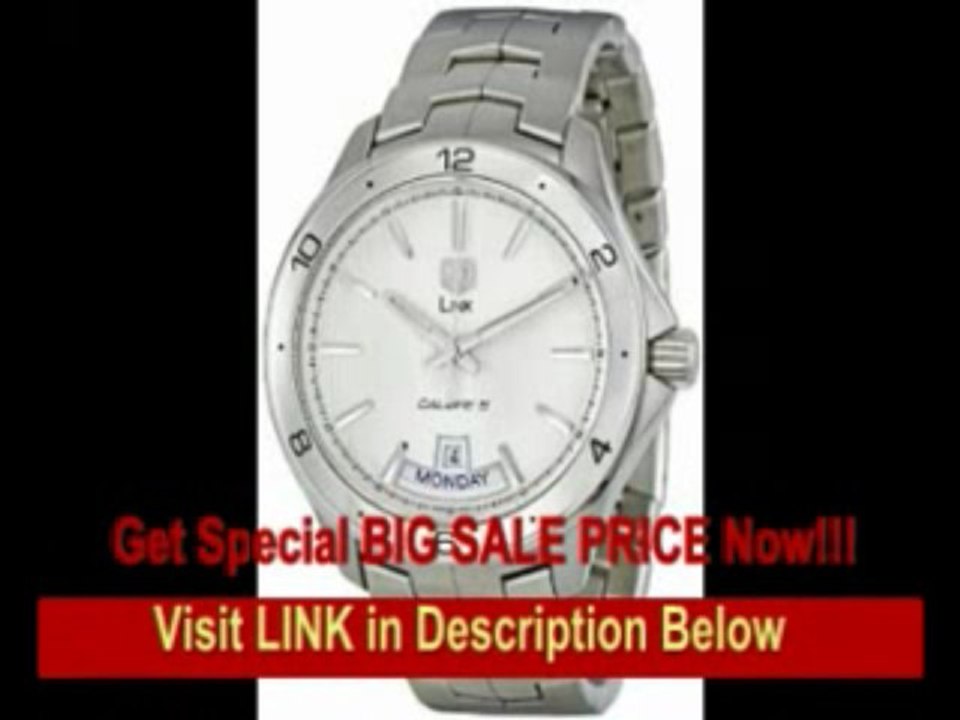 [FOR SALE] TAG Heuer Men's WAT2011.BA0951 Link Silver Dial Watch